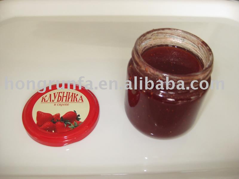 Canned Strawberry Jam/Strawberry Jam In Glass Jars