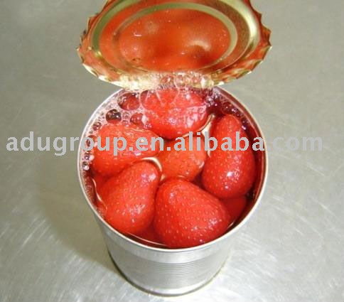 Canned strawberry