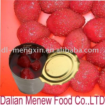 canned strawberry (canned fruits in light/heavy syrup)