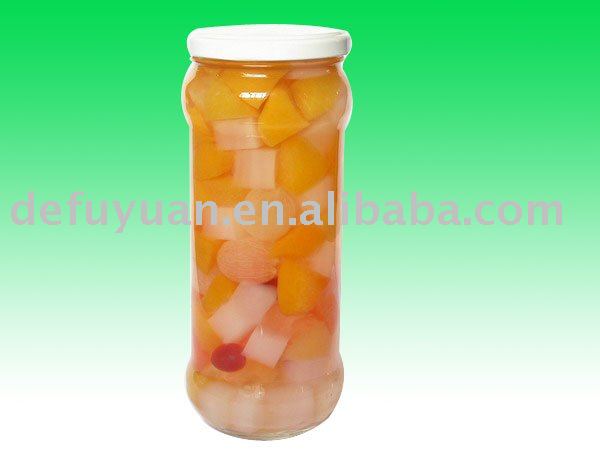 canned fruit cocktails