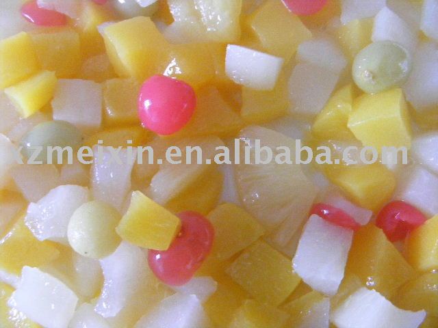 Delicious & Nutritious Canned Cocktail Fruit 5 Kinds Fruits