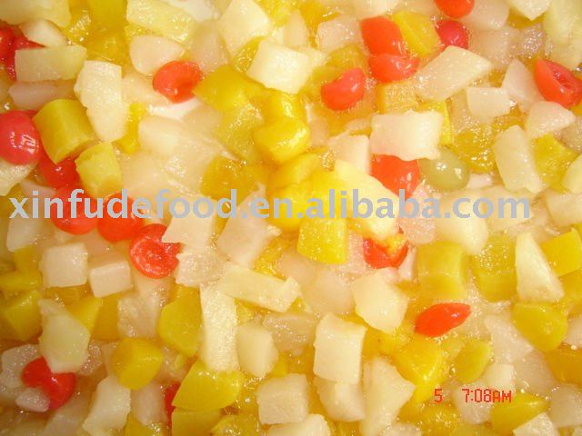 Canned fruit cocktail 3000g