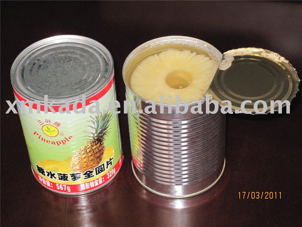canned ananas