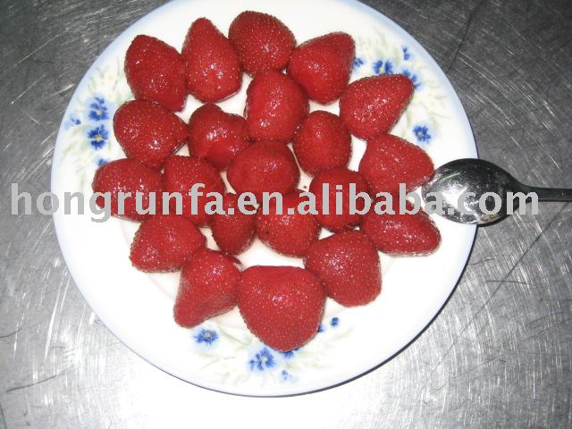 canned strawberry
