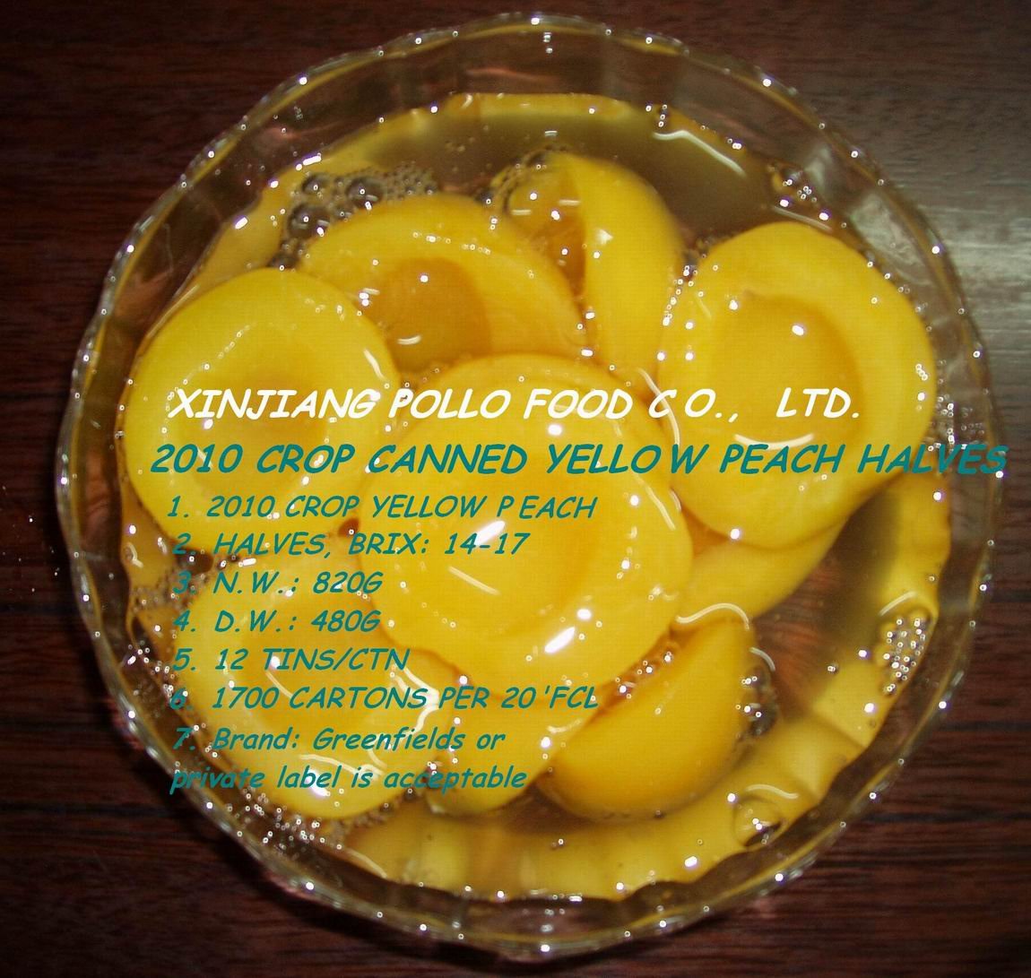 Canned Yellow Peach