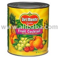 Canned Mixed Fruits in  Syrup ,  Juice  and water