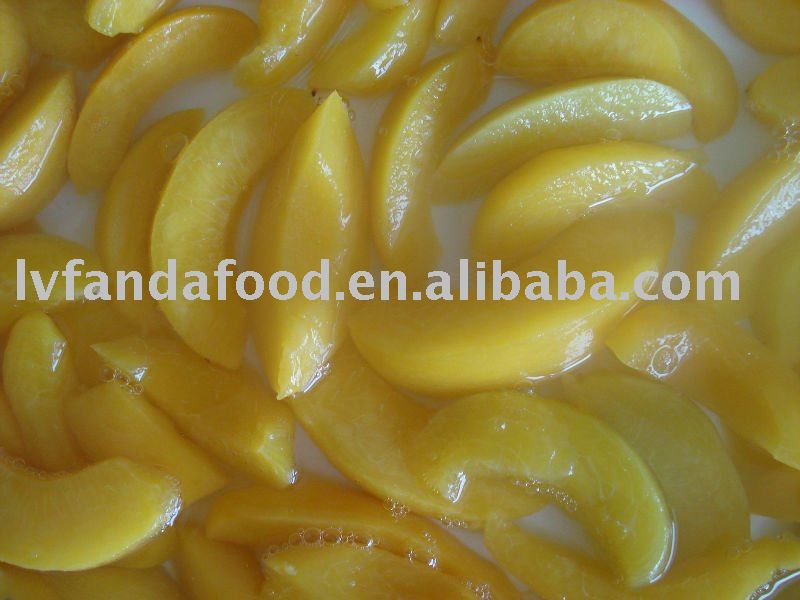 supermarket products-canned yellow peach