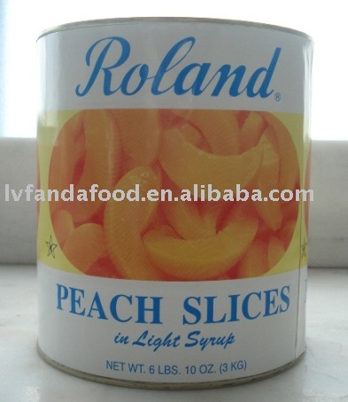 yellow peach in  can s