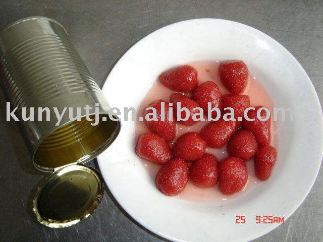canned strawberry