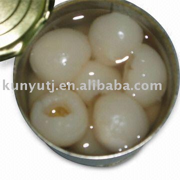 Canned lychee