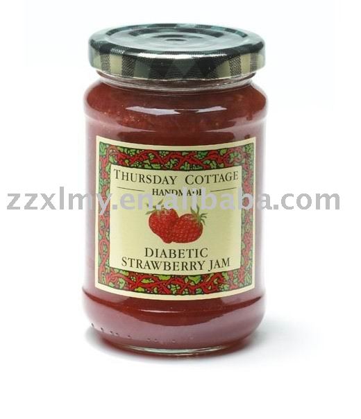 Canned Strawberry  Jam