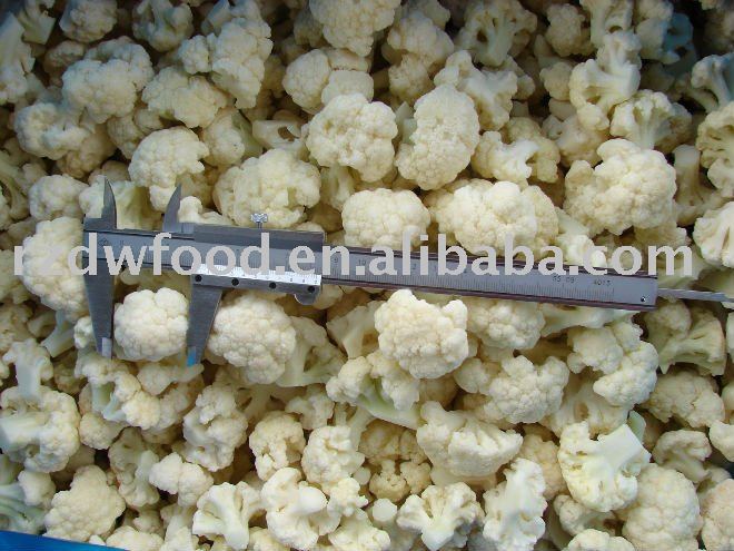 quick frozen food cauliflower