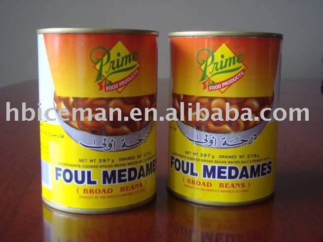 Canned broad bean a