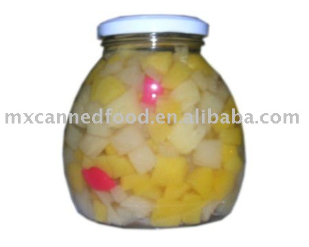Delicious   Nutritious Canned  Mixed   Fruit  In Syrup 5 Kinds Fresh  Fruit s