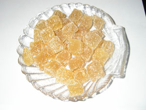 sugared ginger