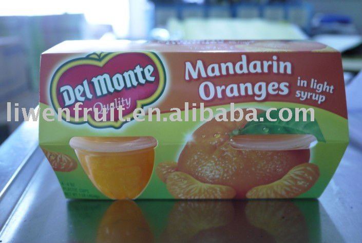 mandarin oranges cups