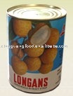 canned longan