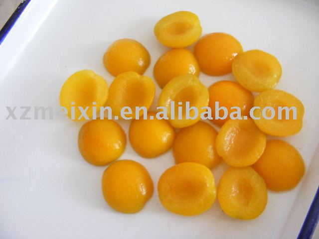 Delicious Nutritious Canned Apricot Fresh Material Food Preserved Fresh Taste