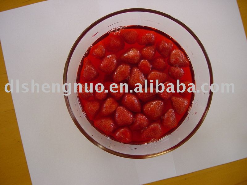 canned fruit strawberries