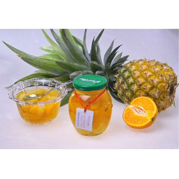 Canned Two Kinds Of Mix Fruits