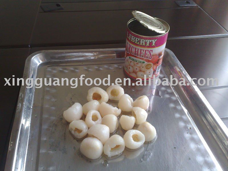 canned lychee