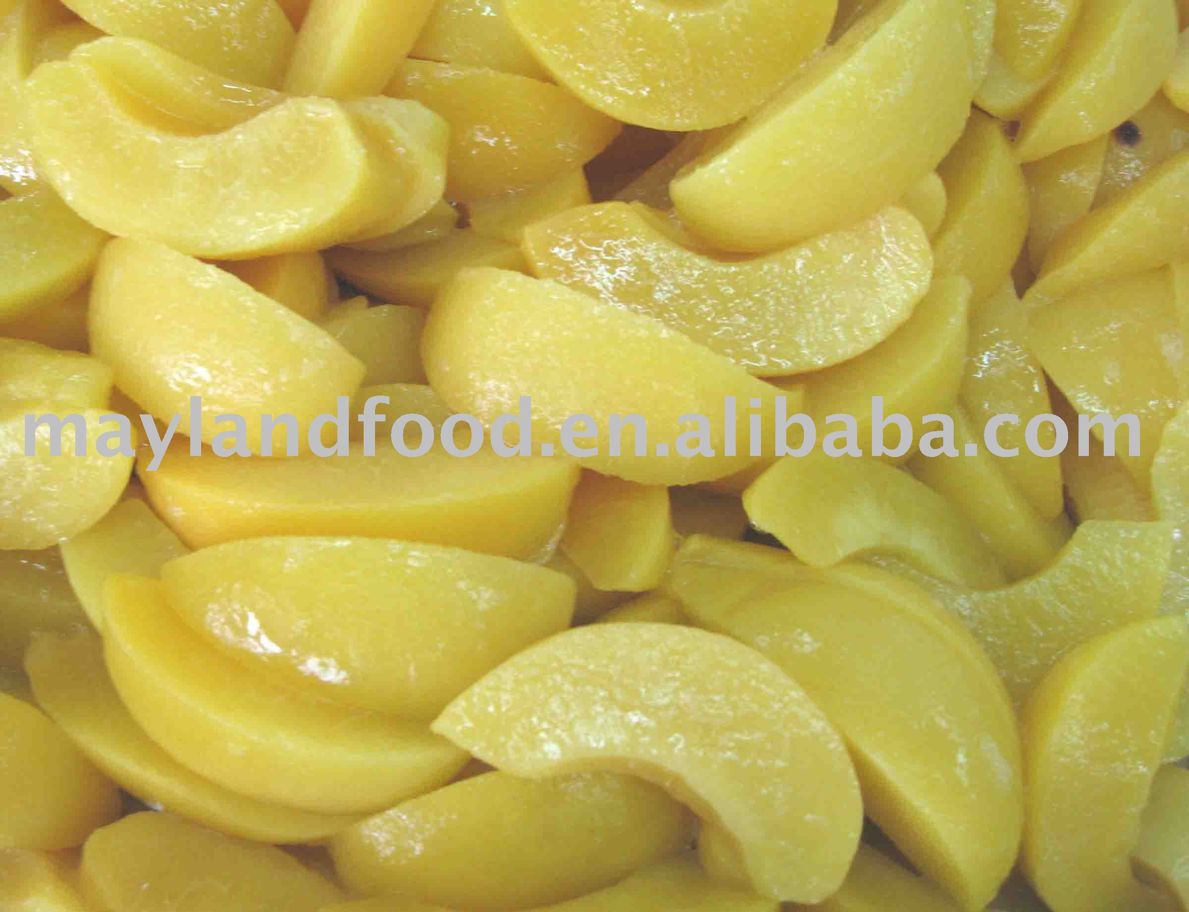 canned yellow peaches in light syrup