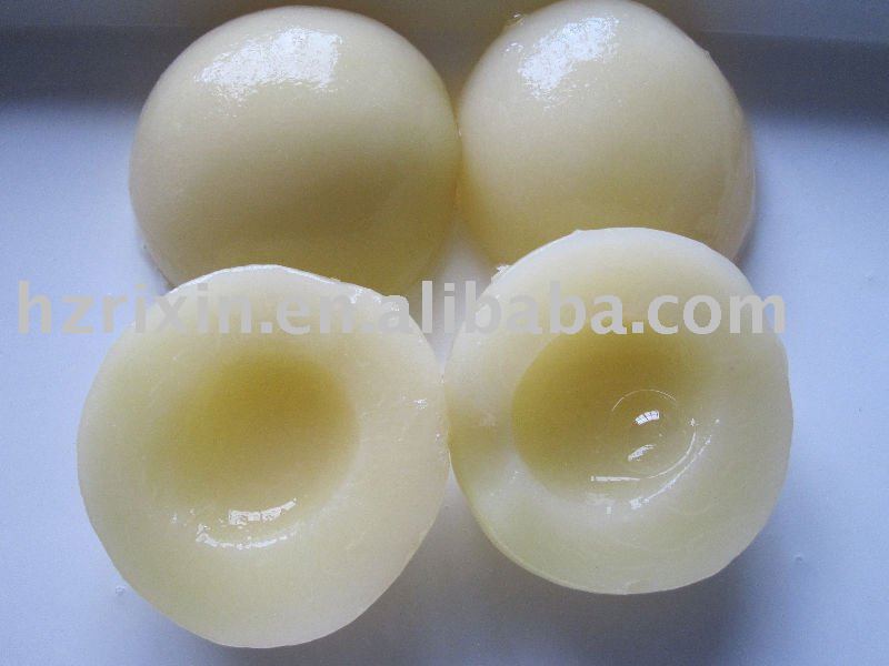 Canned White Peach