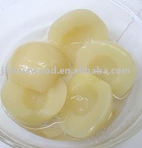 Canned White Peach