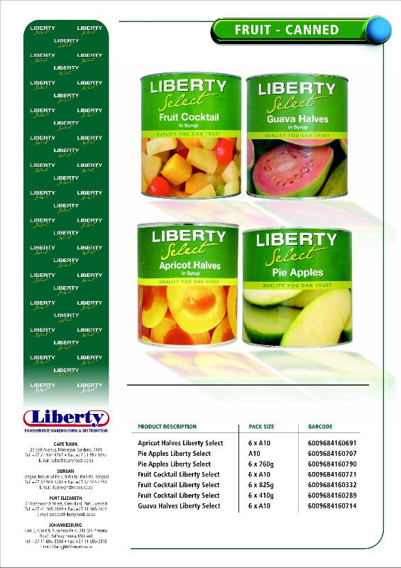 CANNED FRUIT