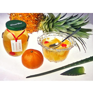 Canned Five Kinds Of Mix Fruits