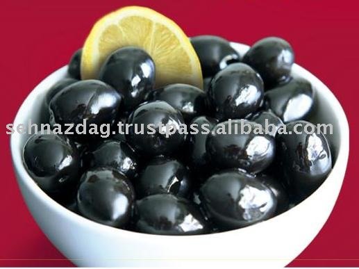 Whole Black Olives  size A12
