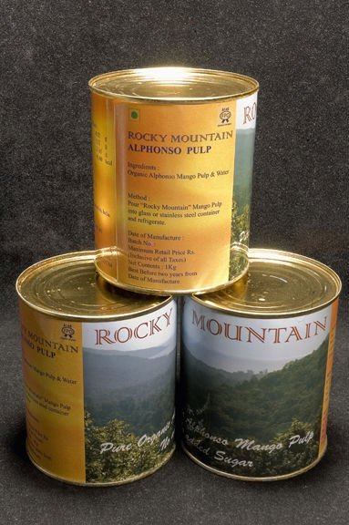  Organic  Alphonso  Mango   Pulp 