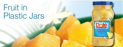 Fruit in Plastic Jars