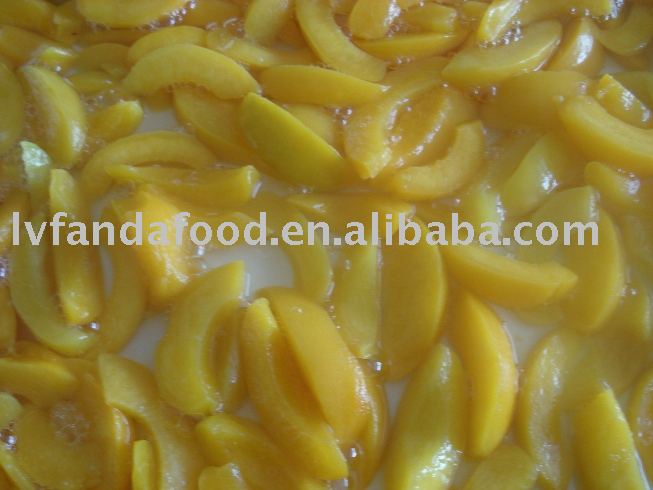 (For The 2011 Chinese Export Commodities Fair sample)Canned food(Yellow peach sliced in L/S)