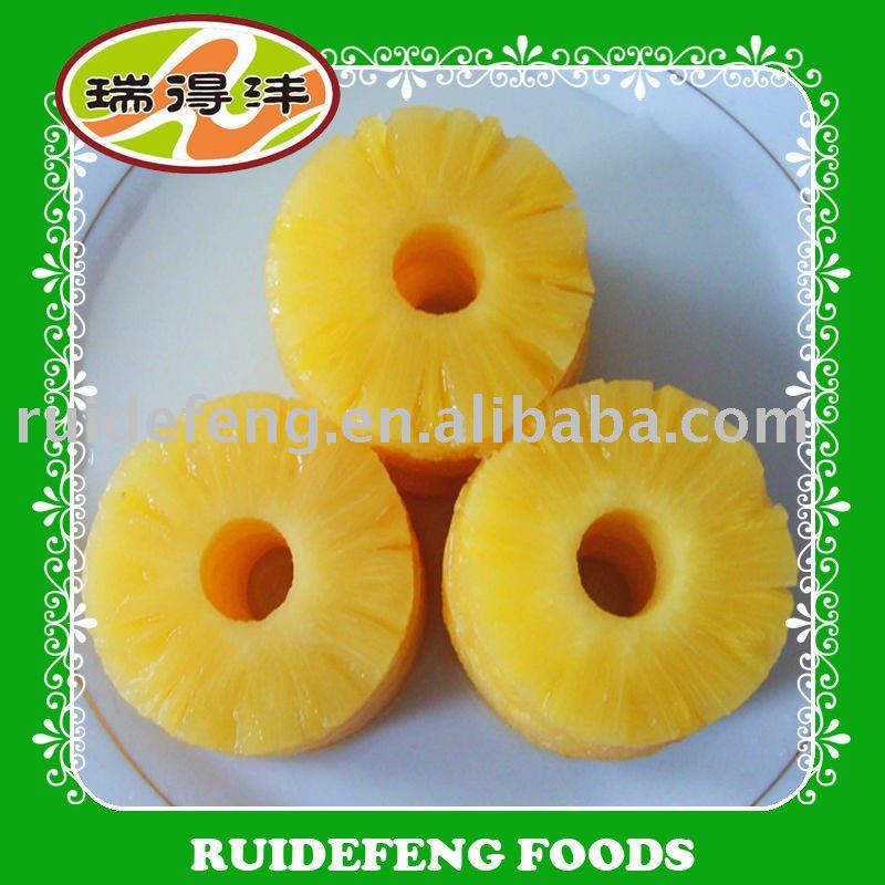 canned pineapple slices in natural juice and light syrup