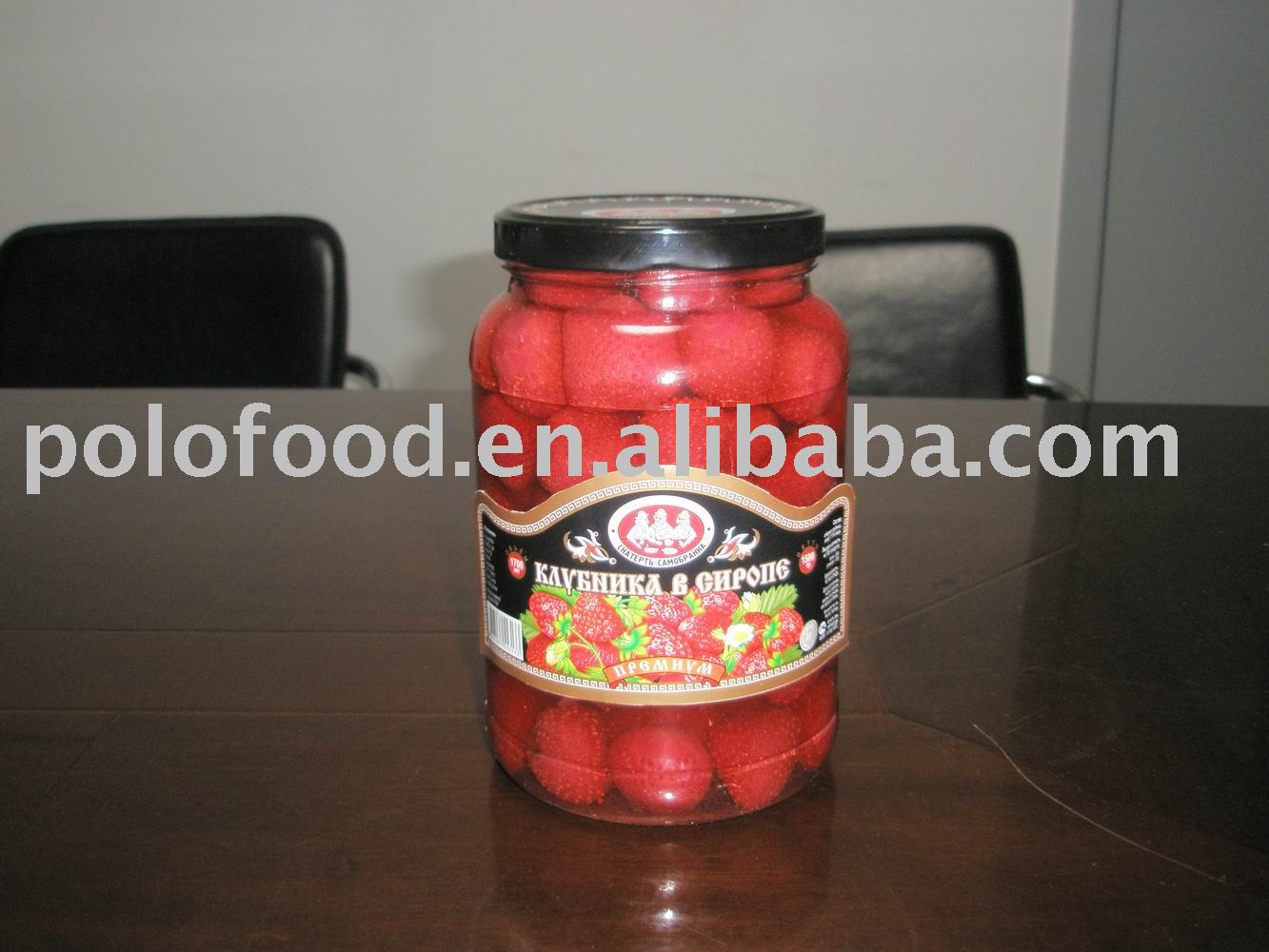 Canned  Strawberry  In  Heavy   Syrup 