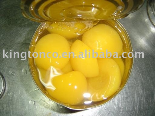 canned peach