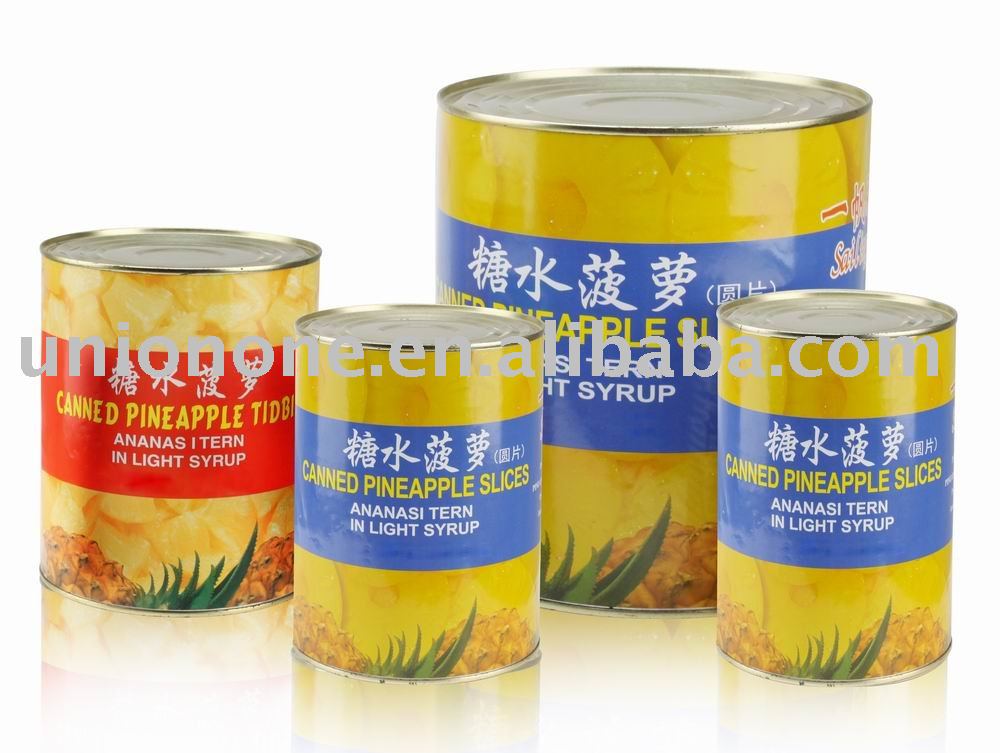 canned pineapple in syrup