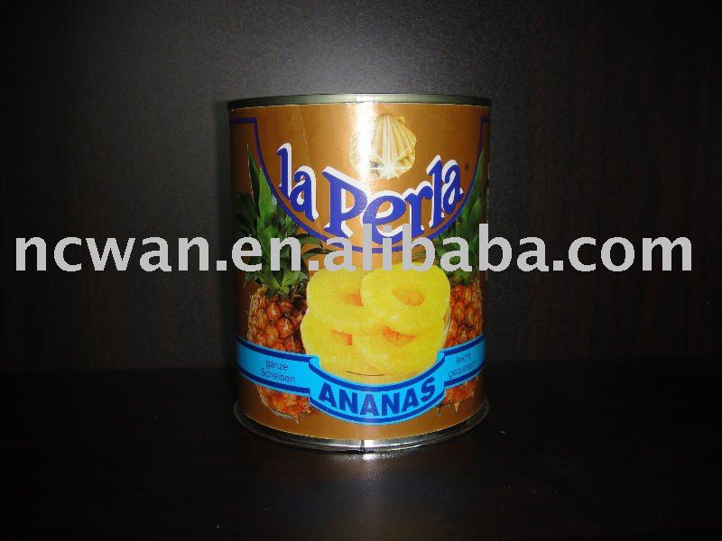Canned Pineapple, whole slice, 850g, canned food