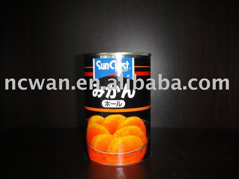 Canned Mandarin Orange, whole segments, 425g, canned food