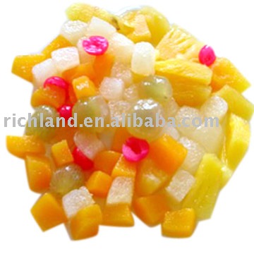 Canned Fruit Cocktail in Syrup