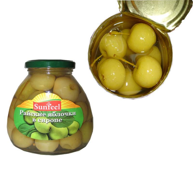 canned cherry apple(canned food)