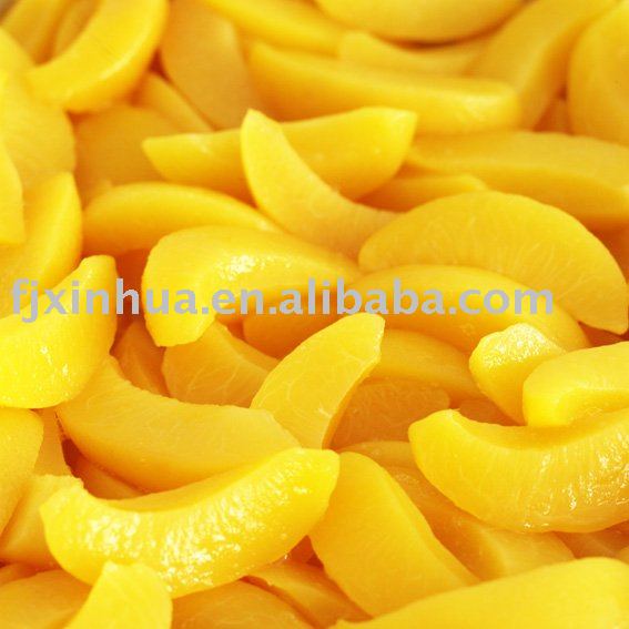 Canned yellow peach(strip)