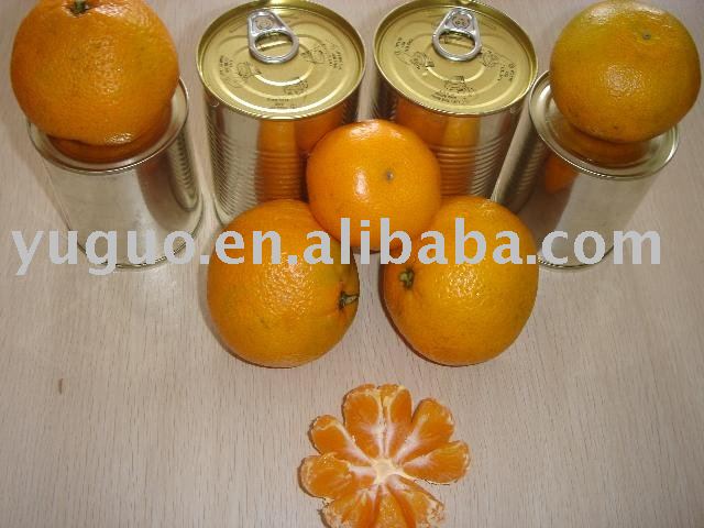 YUGUO hot sale natural canned orange in light syrup