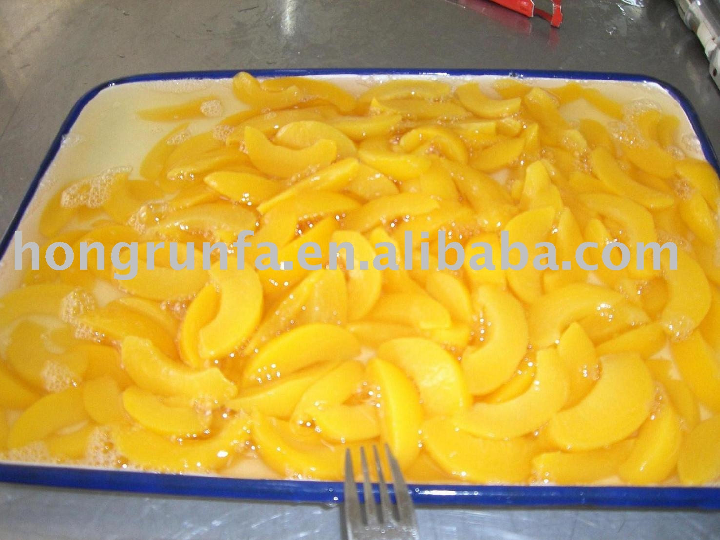 CANNED SLICED YELLOW PEACHES