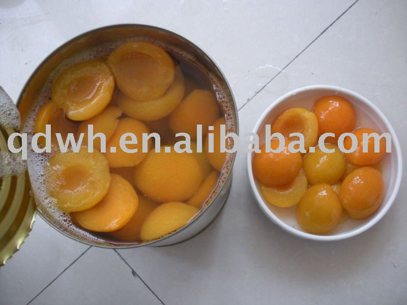 Canned Apricot halves in syrup