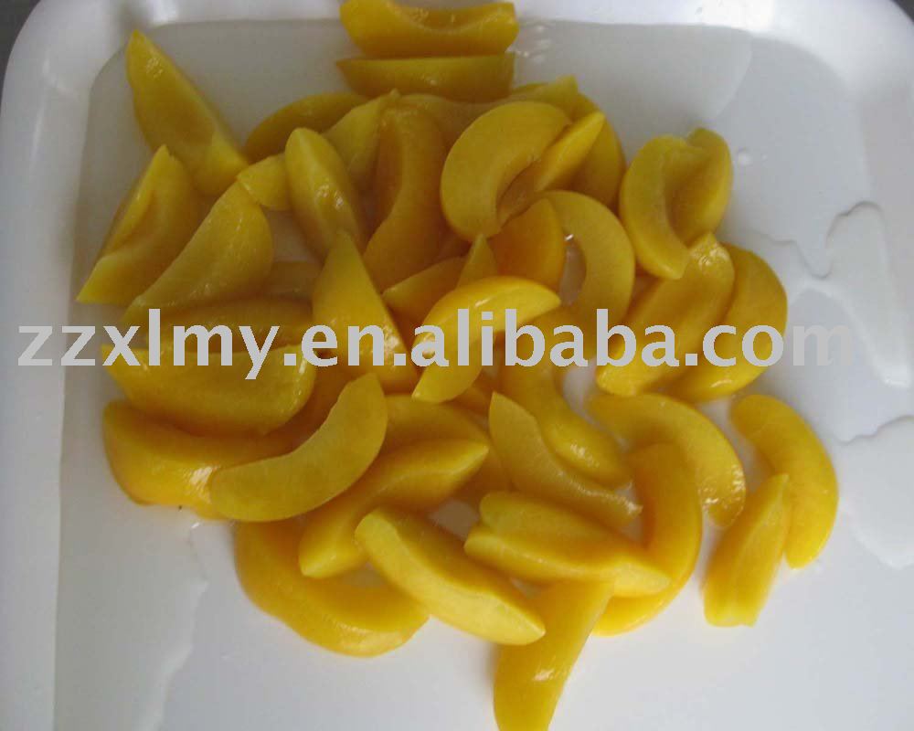 Canned Yellow Peach Slices