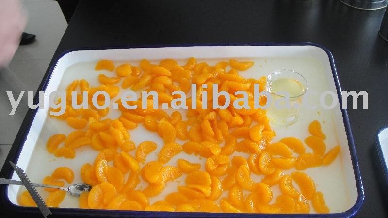 6/No.10 Cans Whole MO in Light syrup,mandarin oranges