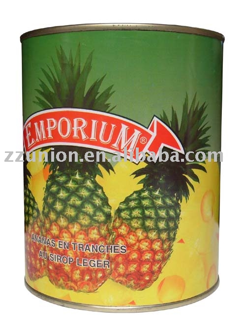 Canned Pineapples in syrup/ pineapples slices/pieces