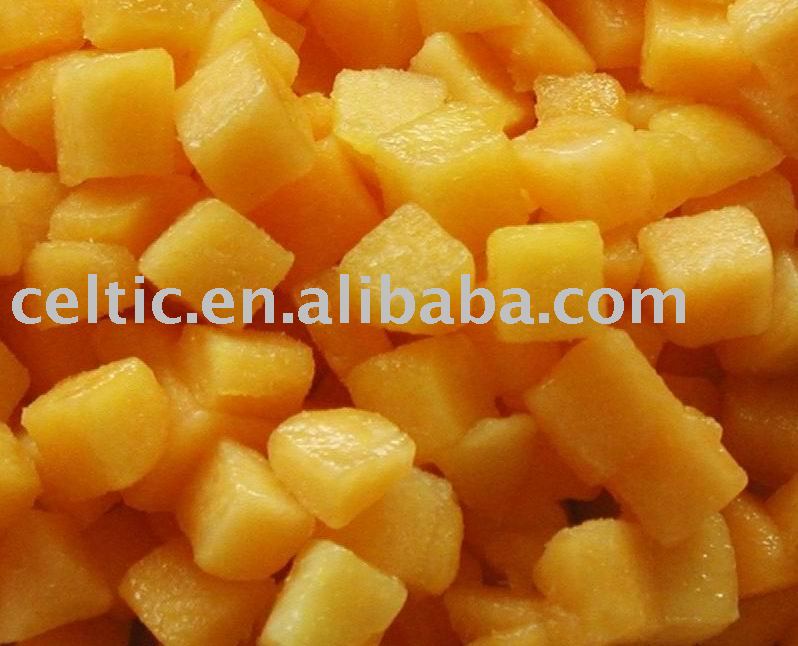 canned peach diced in light syrup